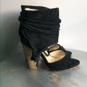 LEIGH 2 SUEDE TWO-PIECE SANDAL